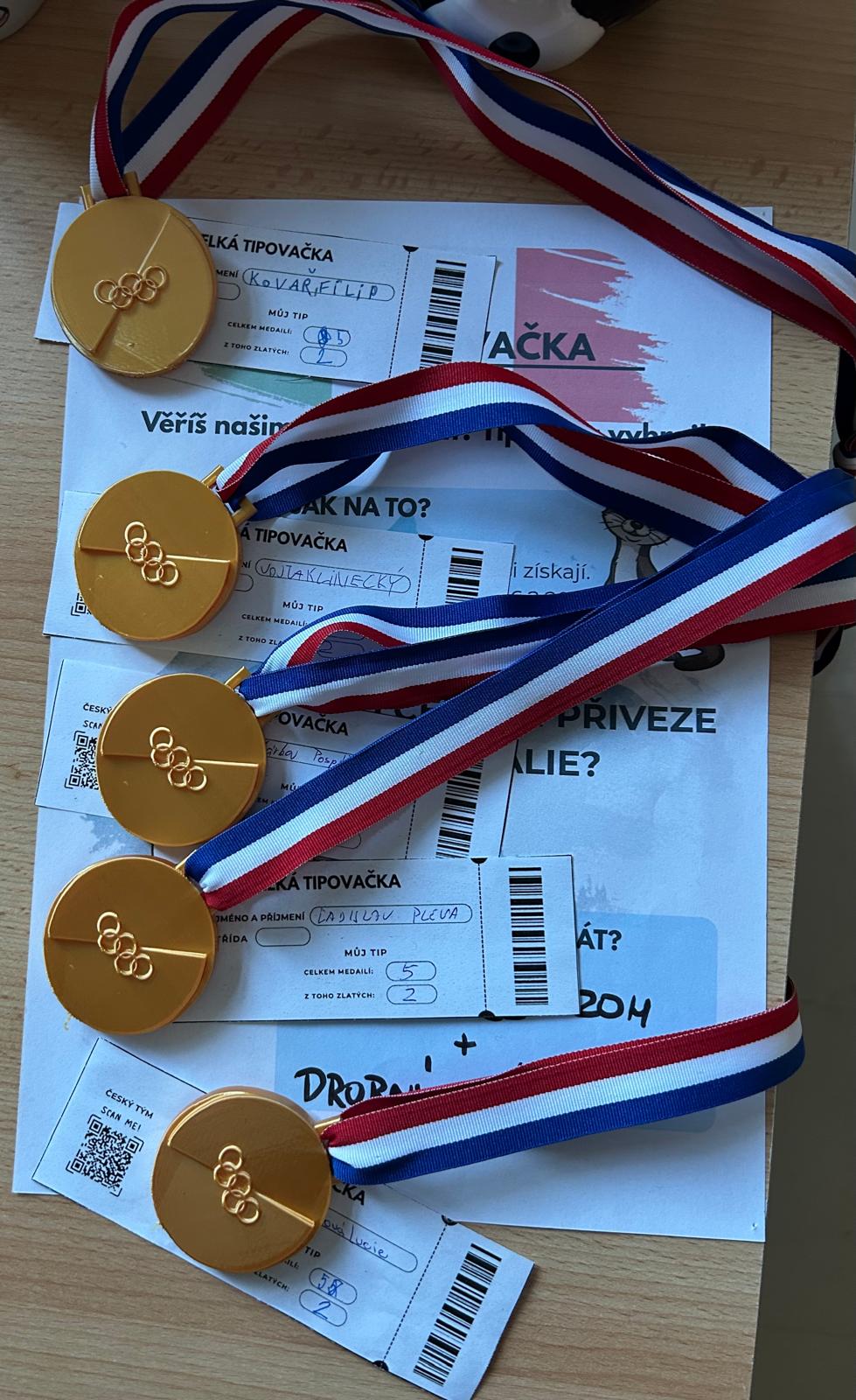 🏅 Školní olympijská tipovačka 🇨🇿